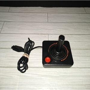 Atari 2600 Original Orange-Trim Joystick Gaming Controller